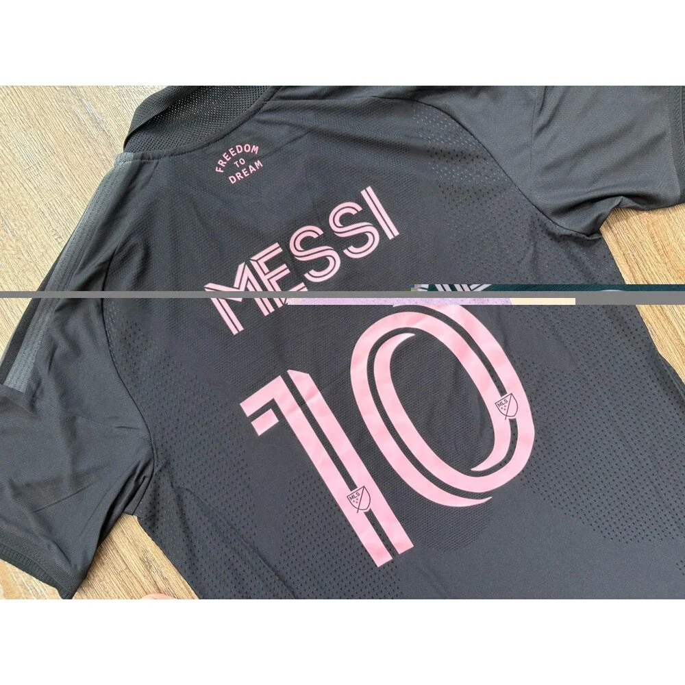 Adidas Inter Miami CF Away Authentic Soccer Jersey Messi #10 Men’s Sz Med JL8494